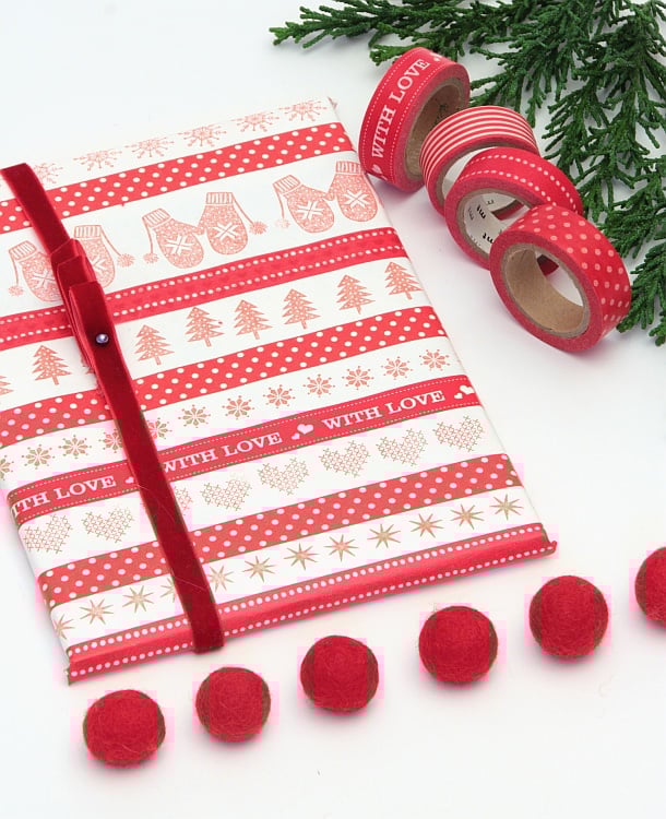 fridolina fridolina.si engry&sif zwerge adventskalender xmas christmas weihnachten gift wrapping geschenkeverpacken calendar red white pompon dworf
