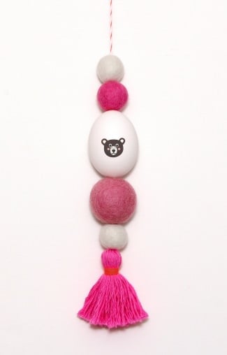 filzkugeln ostern osterei perlenfischer temporary tattoo kroglice iz filca dekoracija