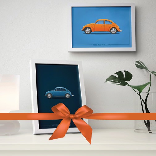 grafika avtomobili classic cars volkswagen weihnachtsgeschenke geschenke männer moški zanj moška darila darilo božič prazniki 