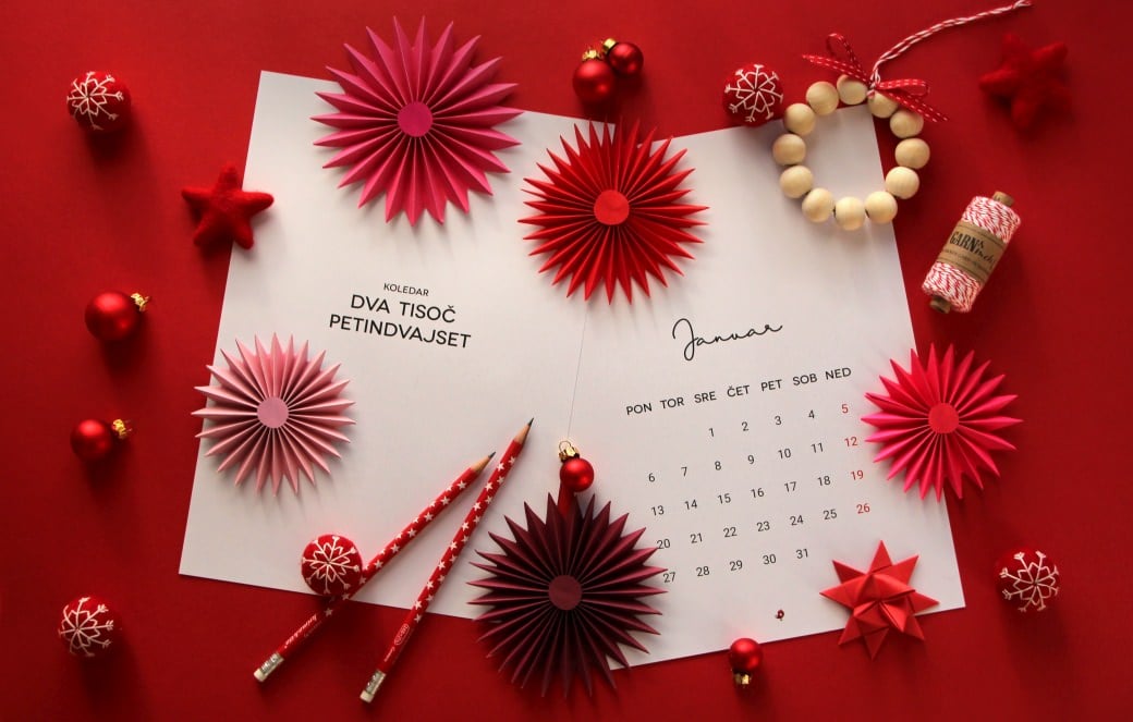 koledar 2026 calendar 2026 download oblikovanje januar februar marec april maj junij julij avgust september oktober november december 