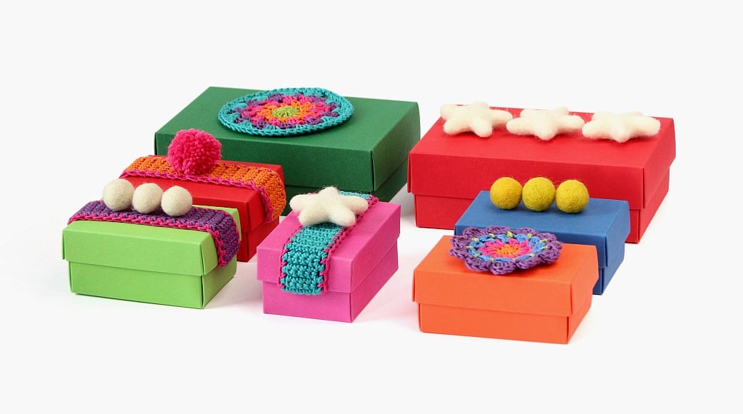 advent adventskranz gift wrapping felt balls kroglice iz filca filzkugeln buntbox kvačkanje crochet geschenkeverpacken weihnachten zavijanje daril xmas x-mas christmas inspiration inspiracije