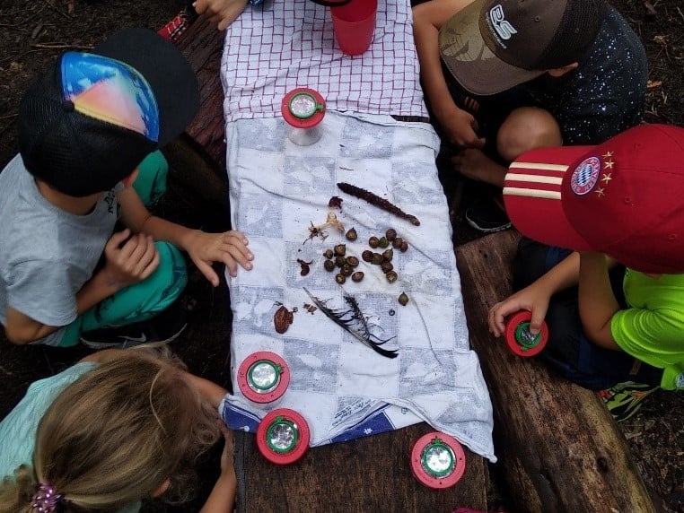 Schatzsuche: Gemeinsam Aufgaben lösen © Katharina Platzdasch