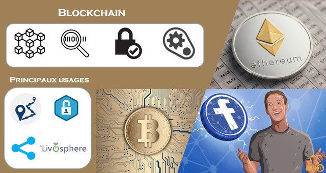 Blockchain : Révolution ou Bulle ? Facebook Coin / Libra, Usages : Traçabilité, sécurité, partage de ressources, Startups, Principes: Bitcoin, Crypto-monnaies