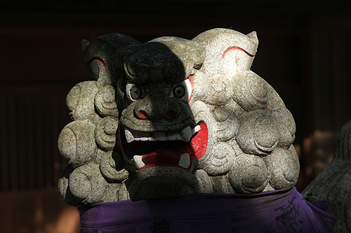 花の窟神社　狛犬