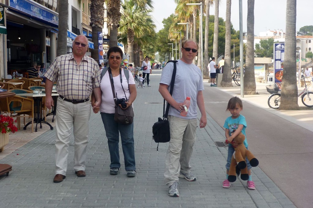 Promenieren in Colonia Sant Jordi
