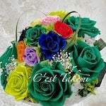 推しカラーのアレンジギフト