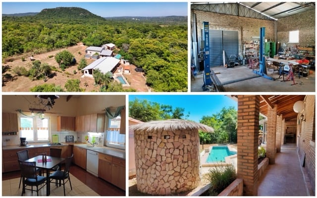 Anwesen mit Werkstatt in malerischer Lage – Ihr neues Zuhause in Caacupé Paraguay #adler361