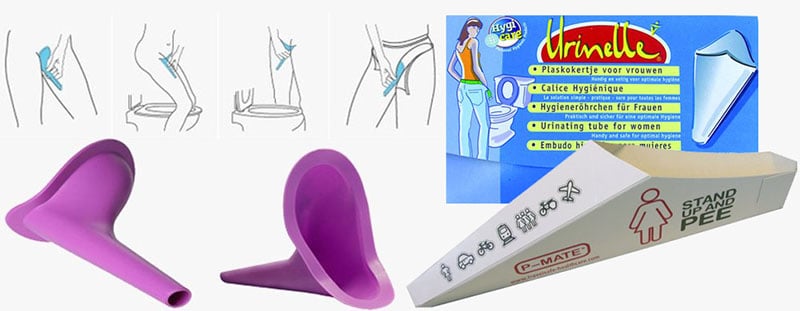 Девайс позволяющий женщине писать в мужской писсуар