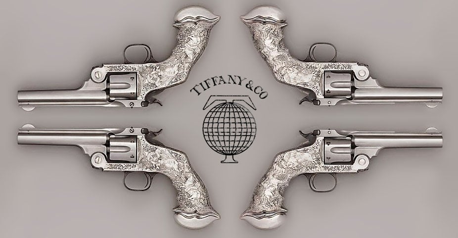 Револьвери з ювелірним тюнінгов від Тіффані. Стартап ньюс | Startap News