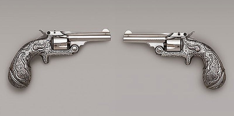 Револьвери з ювелірним тюнінгов від Тіффані. Стартап ньюс | Startap News