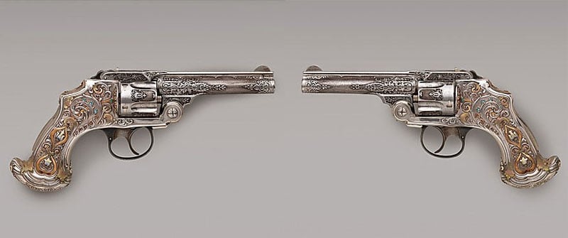 Револьвери з ювелірним тюнінгов від Тіффані. Стартап ньюс | Startap News