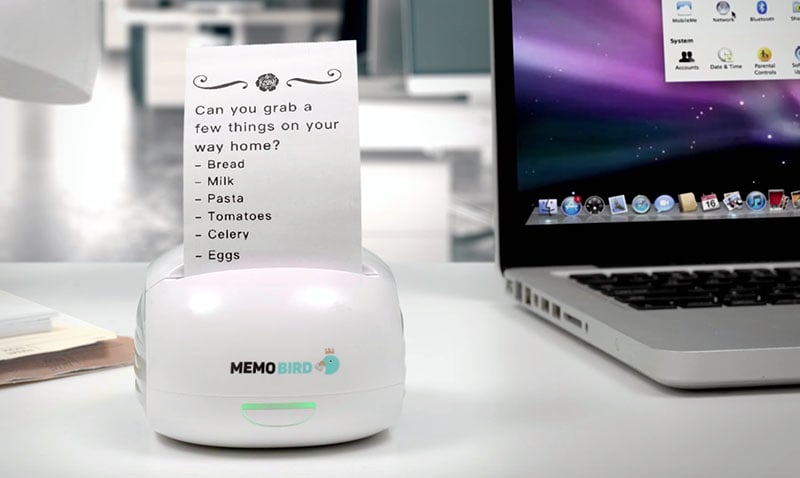 Memobird - мініатюрний термопринтер For play, For work, For life