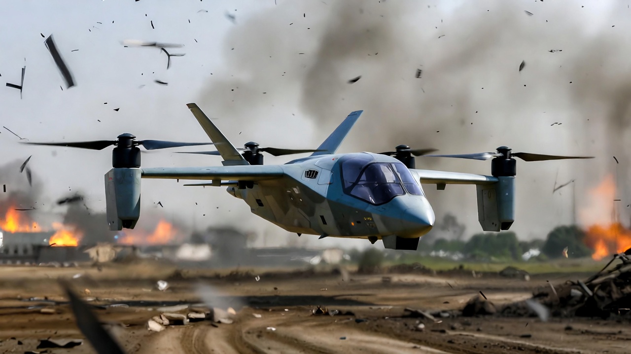 Літаючі таксі на полі бою: як технології майбутнього змінюють війну