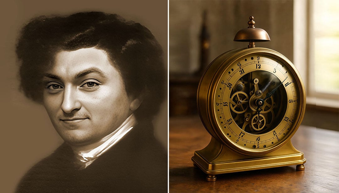 7 лютого - день народження механічного будильника