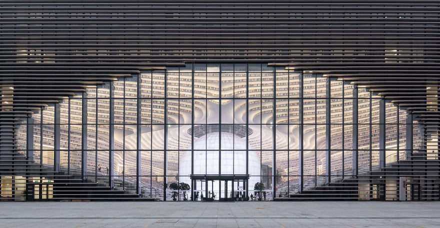 «The Eye of Binhai» - футуристична бібліотека в місті Тяньцзін