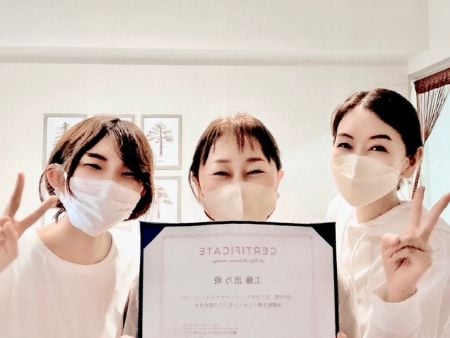 リンパケアリストコース卒業！ドキドキしながらも毎回楽しかった！