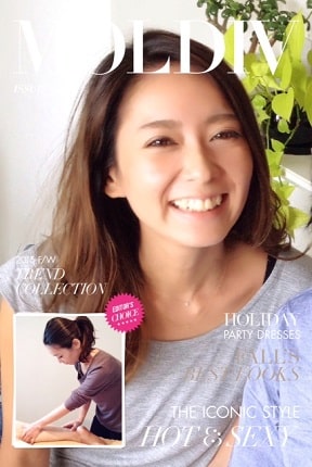 東京リラックセーションアカデミースクールブログ。リンパセラピストコース卒業生伊藤さんの写真