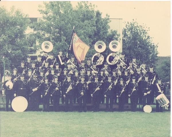 Kantonales Musikfest 1984 in Lyss, Dirigent August Zellweger