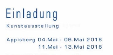 Vernissage im Appisberg