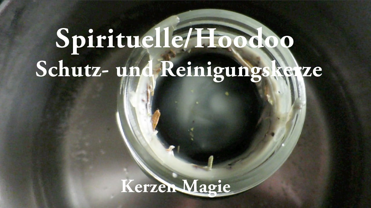 Kerzen Magie, Schutzkerzen selber machen