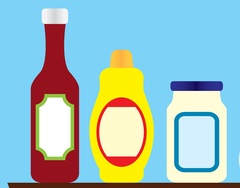 容器のイラスト