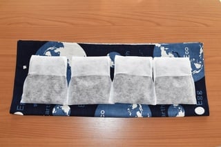 お茶パックに入れる