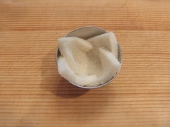 カップに入れる