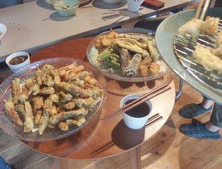 揚げたててんぷら