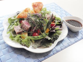 チーズものせて