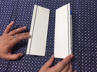 端を切り落とす