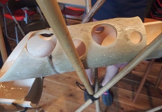 流しそうめん竹