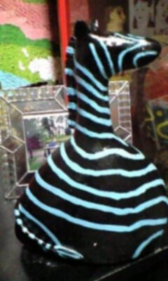 創作人形「シマウマ