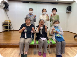 【いこいの家】いこいde世界でひとつしかない風鈴をつくろう！！