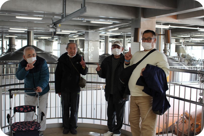 【千寿苑】北風吹きすさぶ2月13日の外出行事