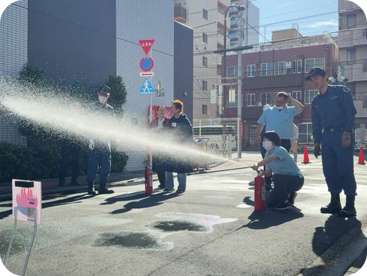 【広報委員会】千寿苑 第19回 合同防災訓練へ潜入！