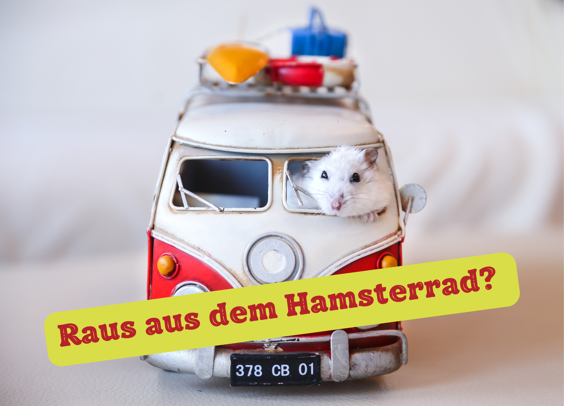 Warum Selbstürsorge so wichtig ist - und warum wir starten sollten, bevor wir uns fühlen wie der Hamster
