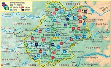 le lot a pied randonnée quercy 