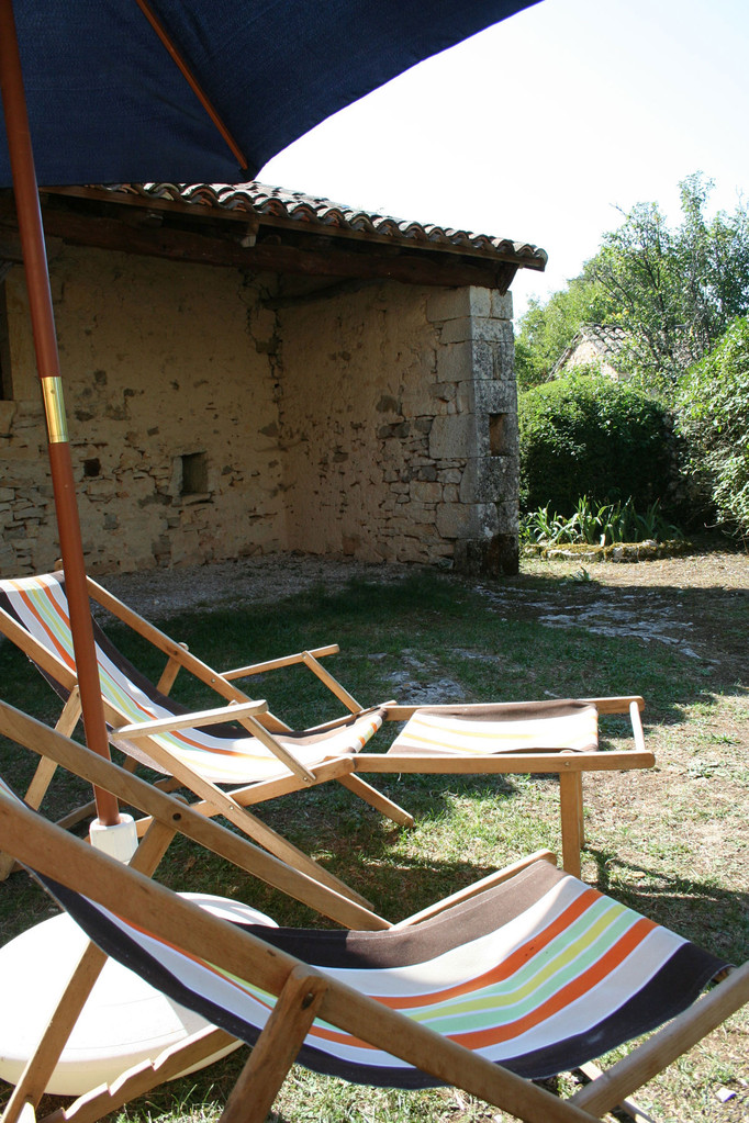 Détente et sieste au gite de la Tuile à Loups