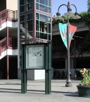 Double Post Mount Directory