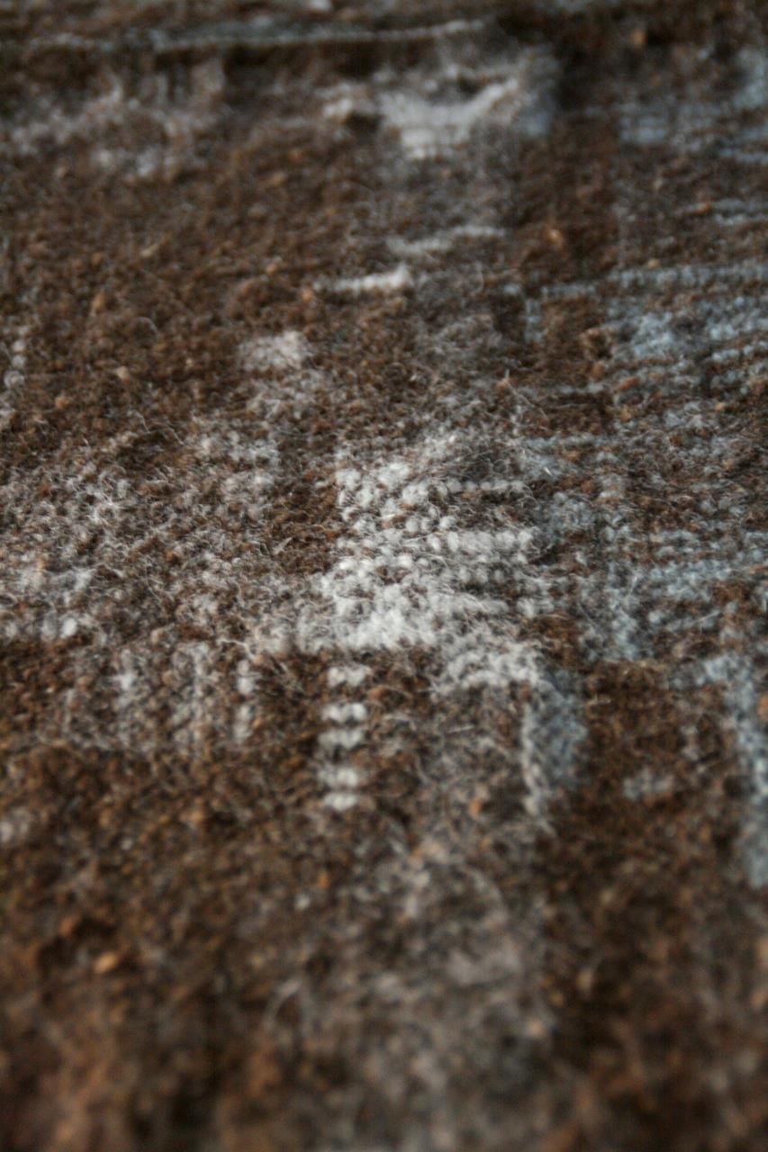 ▲アメリカで制作したカード織りの作品。