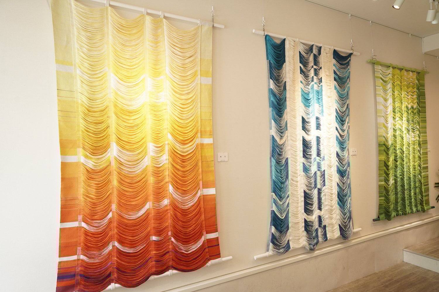 ▲「織りの世界」展より。