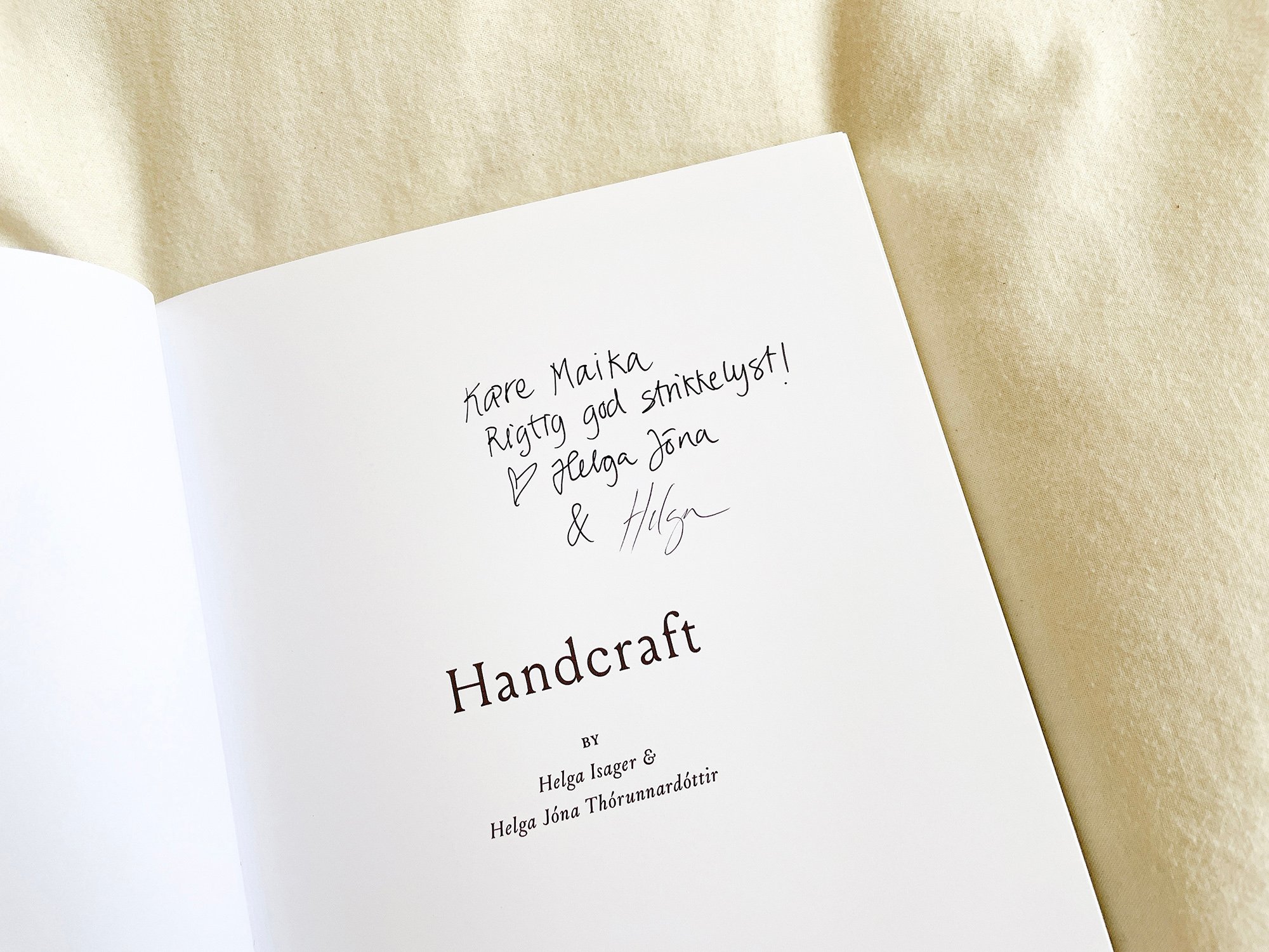 ▲先生にサインをもらった本は私の宝物です。