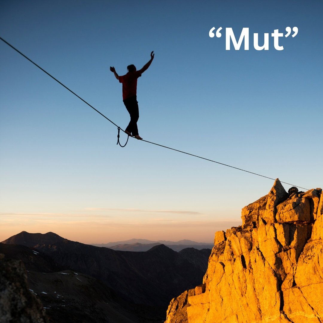 Manchmal braucht man ganz schön viel Mut im Leben