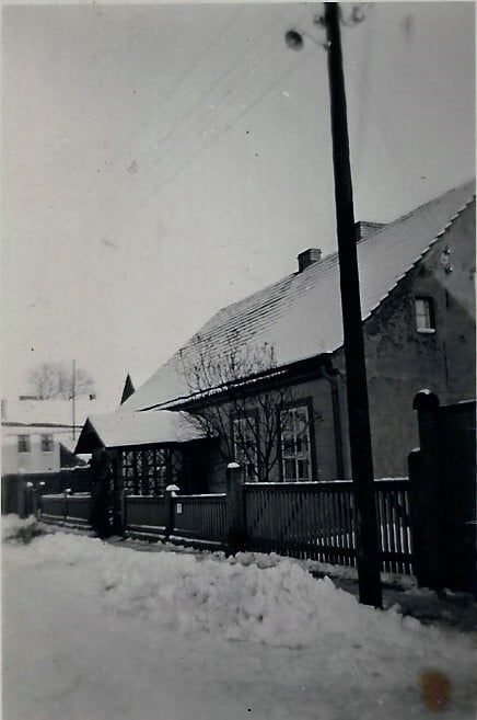 Mein Geburtshaus Lübben-Steinkirchen Laubenstr.1 in den 50-iger Jahren