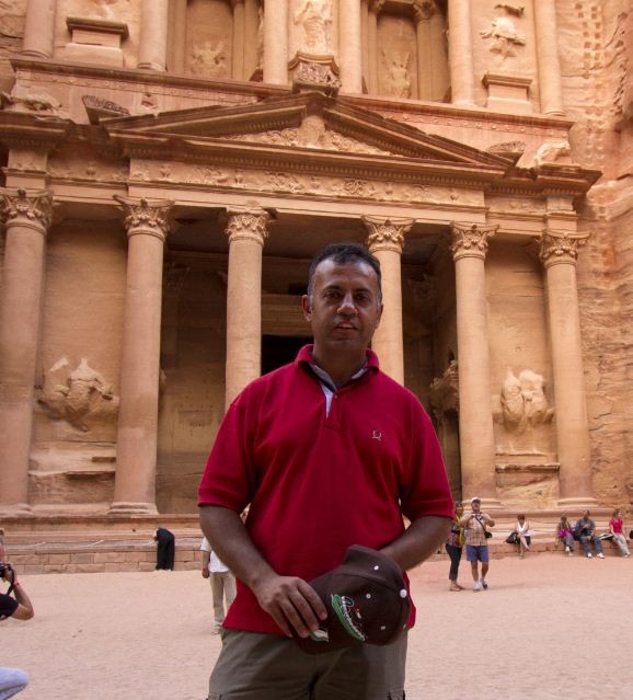 Wael in Petra.