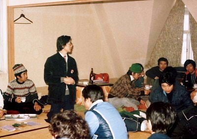 関山・サンバードインでの Ski Festival