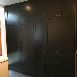 placard laqué noir par qualideco 