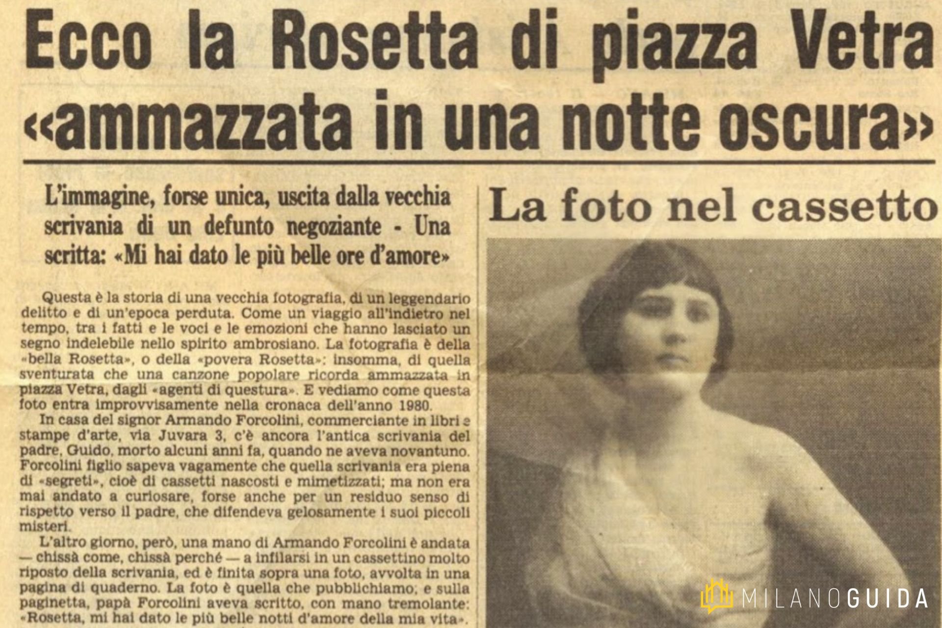 Visita guidata Milano in Giallo Milano noir