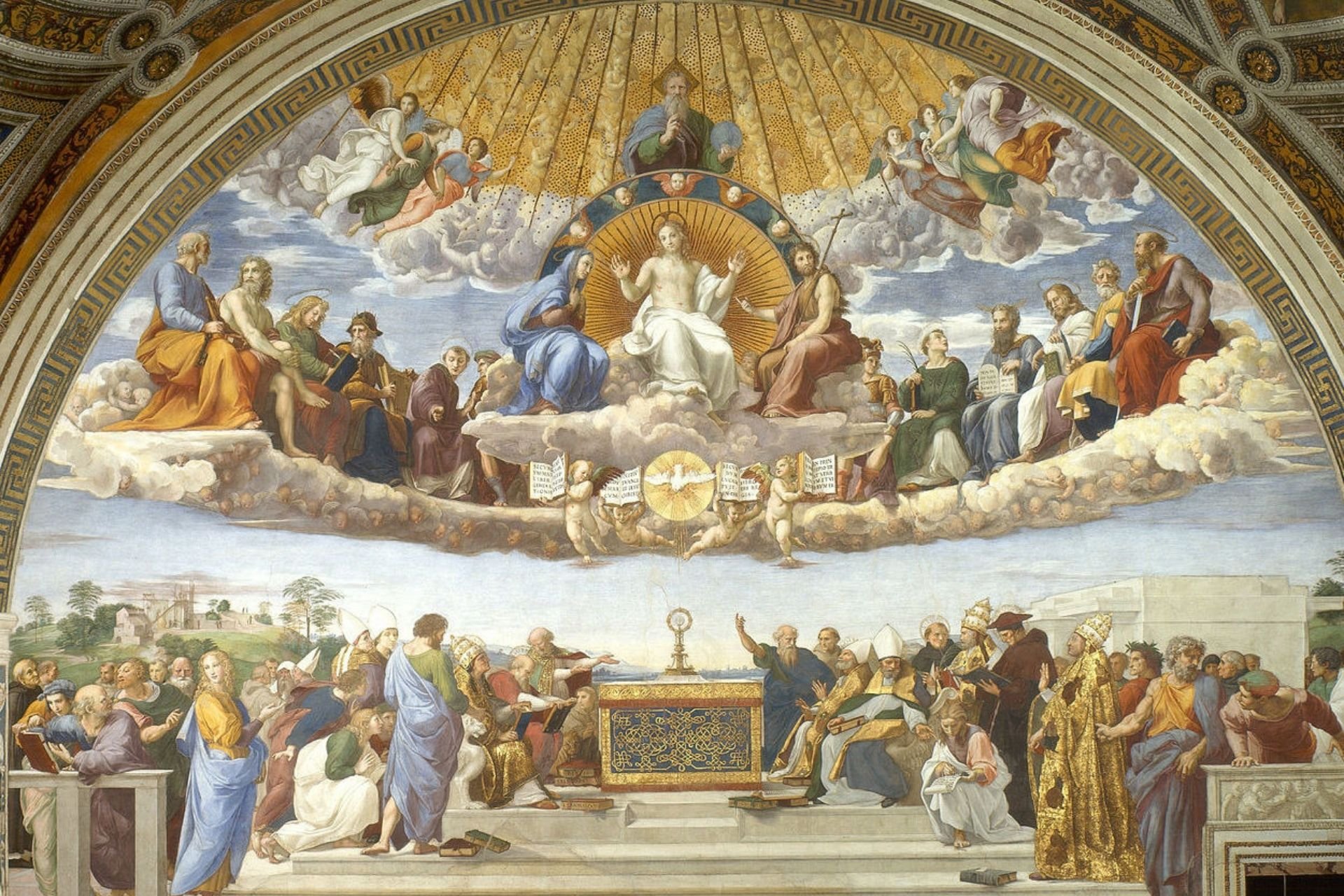 Il cartone di Raffaello Ambrosiana