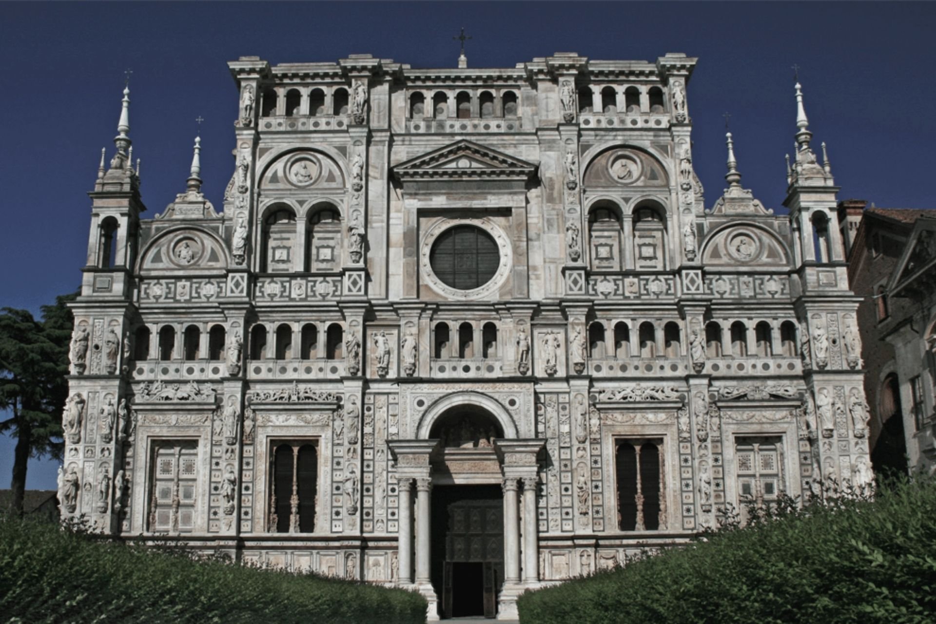 Certosa e città di Pavia